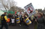 Barton Moss Anti Fracking Rally Salford